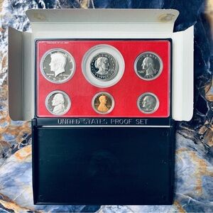 1979 US Mint Uncirculated Proof Set of 6 Coins San Francisco Mint
